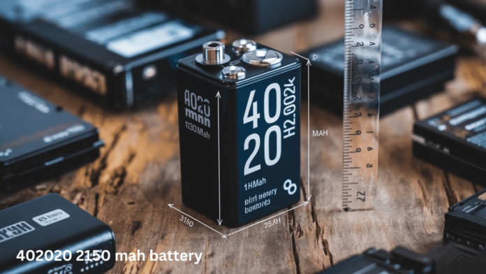 402020 2150 mah battery